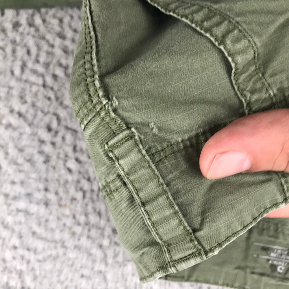 Mountain Hardwear Pants Womens 4 Olive Green Cotton Stretch Hiking Outdoor - Picture 2 of 16